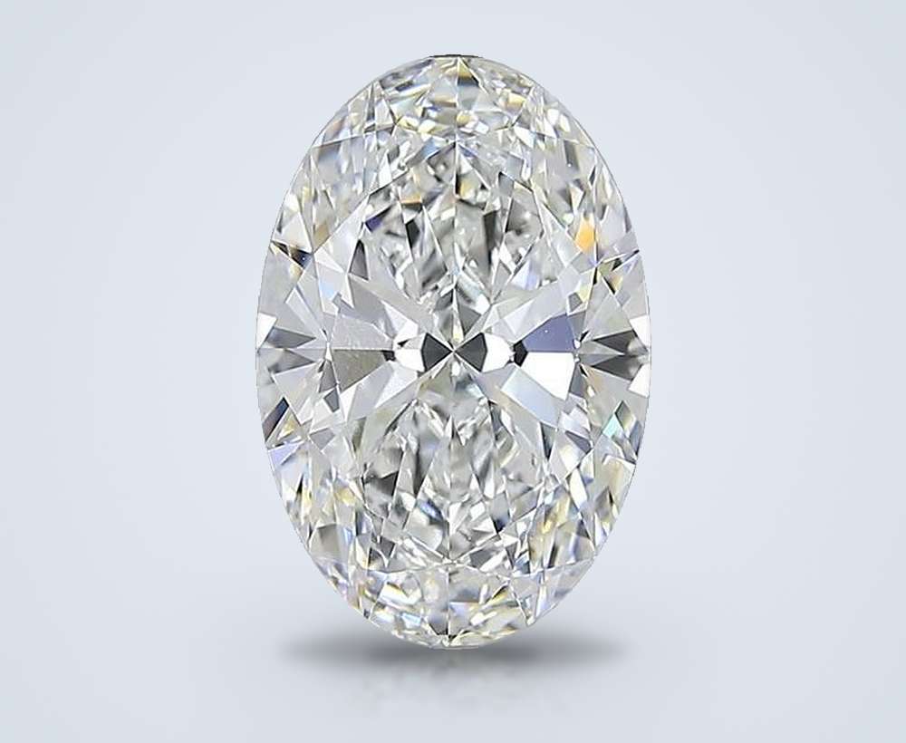 15.03ct F VVS2 Rare Carat Ideal Cut Oval Lab Grown Diamond