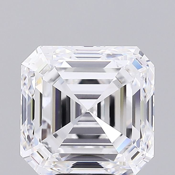 8.03ct D VVS2 Very Good Cut Asscher Lab Grown Diamond