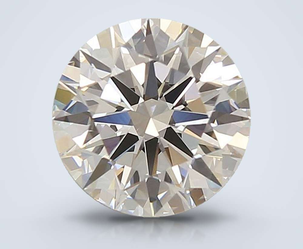 3.03ct E VVS1 Rare Carat Ideal Cut Round Lab Grown Diamond