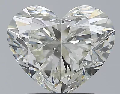 2.02ct K SI2 Rare Carat Ideal Cut Heart Diamond