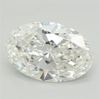 6.09ct E VVS2 Rare Carat Ideal Cut Oval Lab Grown Diamond