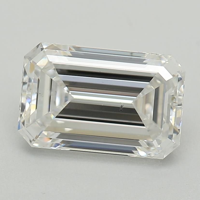 1.02ct E VS2 Rare Carat Ideal Cut Emerald Lab Grown Diamond