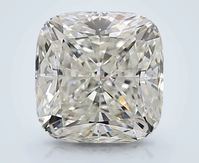 3.50ct I SI1 Rare Carat Ideal Cut Cushion Diamond