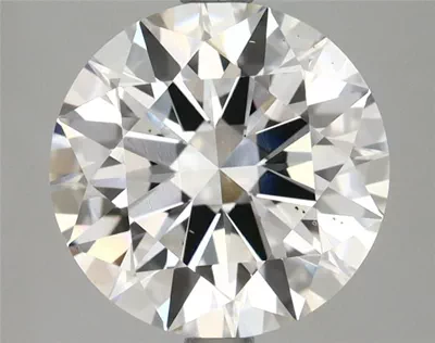 3.33ct E SI1 Rare Carat Ideal Cut Round Lab Grown Diamond