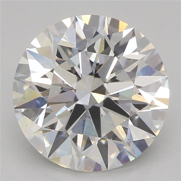 1.76ct F VVS1 Rare Carat Ideal Cut Round Lab Grown Diamond