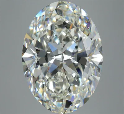 8.03ct J VS2 Rare Carat Ideal Cut Oval Diamond