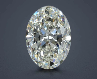 8.03ct J VS2 Rare Carat Ideal Cut Oval Diamond
