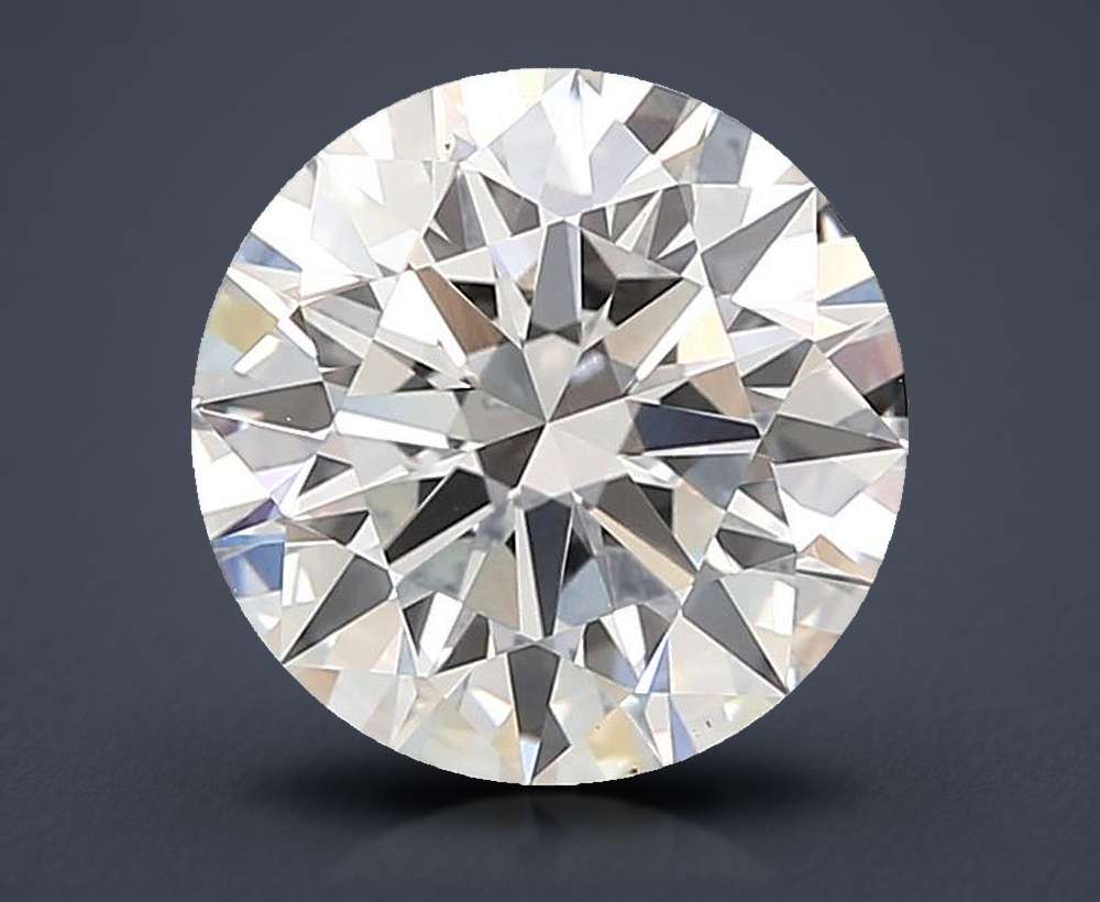 2.50ct E VS1 Rare Carat Ideal Cut Round Lab Grown Diamond