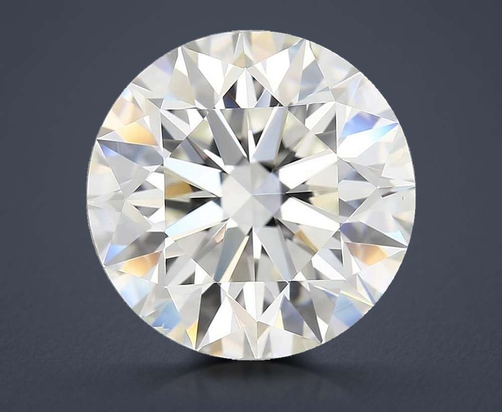 4.01ct H SI2 Excellent Cut Round Diamond