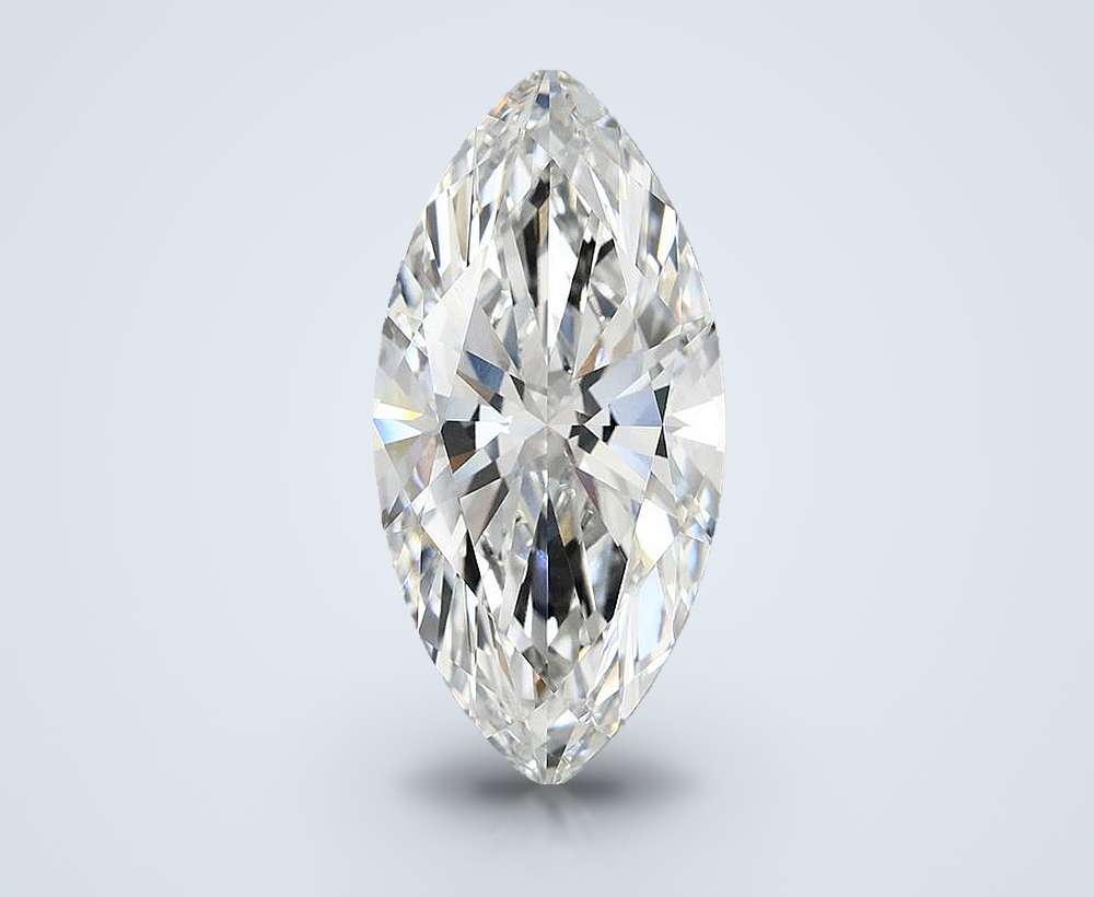 12.37ct E VVS2 Rare Carat Ideal Cut Marquise Lab Grown Diamond