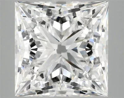 9.93ct E VS1 Rare Carat Ideal Cut Princess Lab Grown Diamond