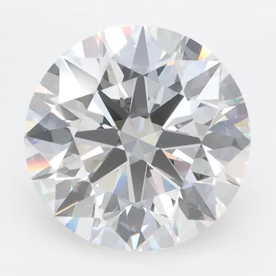 4.27ct D IF Rare Carat Ideal Cut Round Lab Grown Diamond