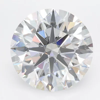 4.01ct D IF Rare Carat Ideal Cut Round Lab Grown Diamond