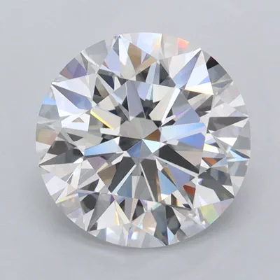 2.97ct D FL Rare Carat Ideal Cut Round Lab Grown Diamond