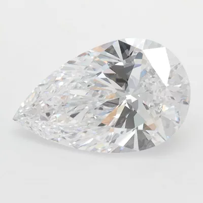 1.51ct D VS1 Rare Carat Ideal Cut Pear Lab Grown Diamond