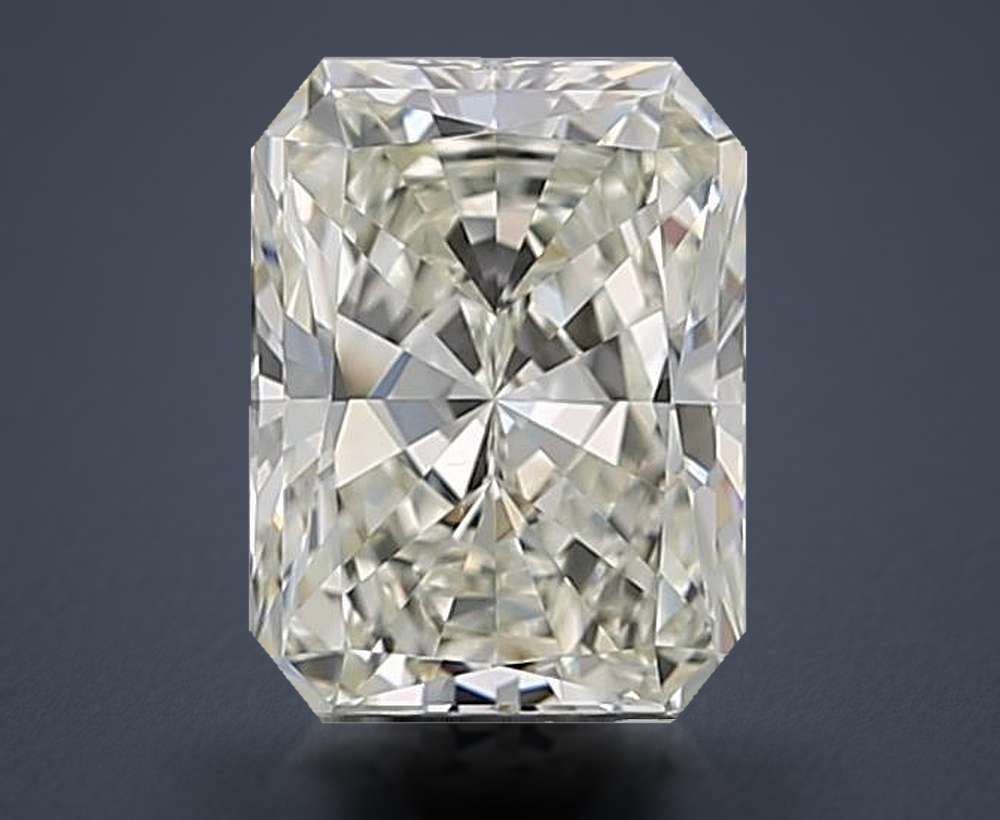 1.51ct K VS1 Rare Carat Ideal Cut Radiant Diamond