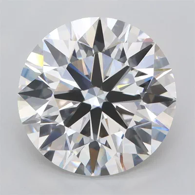 5.01ct E VVS2 Rare Carat Ideal Cut Round Lab Grown Diamond