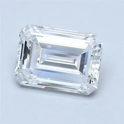 1.51ct E VS1 Rare Carat Ideal Cut Emerald Diamond