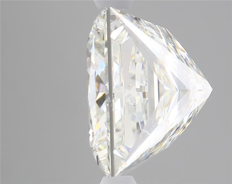 4.02ct I SI1 Rare Carat Ideal Cut Princess Diamond