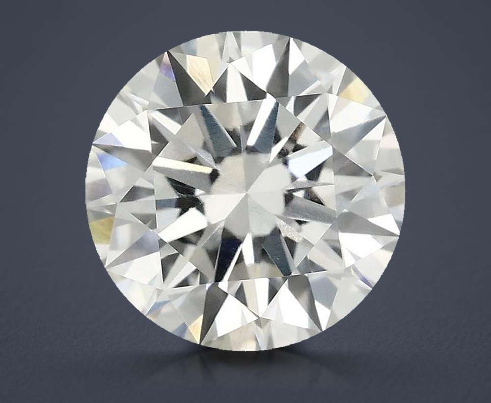 1.39ct G VVS2 Rare Carat Ideal Cut Round Lab Grown Diamond