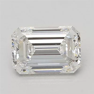 2.09ct D VS1 Rare Carat Ideal Cut Emerald Lab Grown Diamond