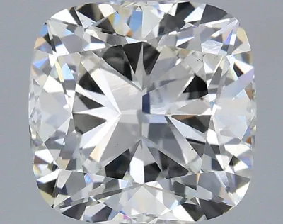 2.61ct H VS1 Rare Carat Ideal Cut Cushion Lab Grown Diamond