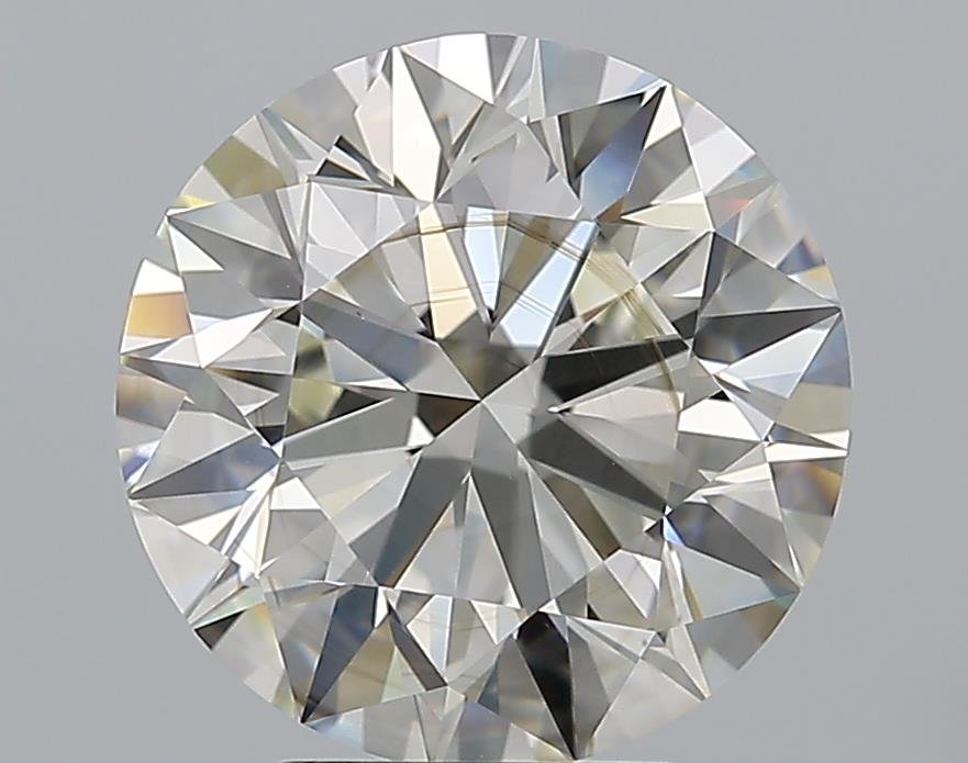 4.01ct J SI1 Excellent Cut Round Diamond