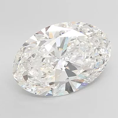 10.04ct G VS1 Rare Carat Ideal Cut Oval Lab Grown Diamond
