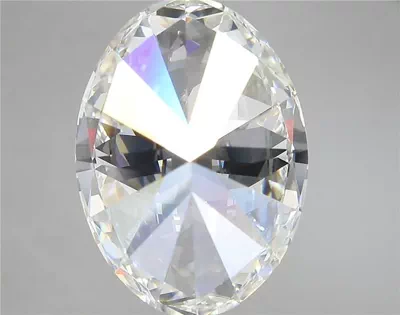 9.05ct H VS1 Rare Carat Ideal Cut Oval Diamond
