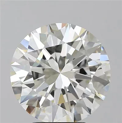 4.01ct J VS1 Rare Carat Ideal Cut Round Diamond