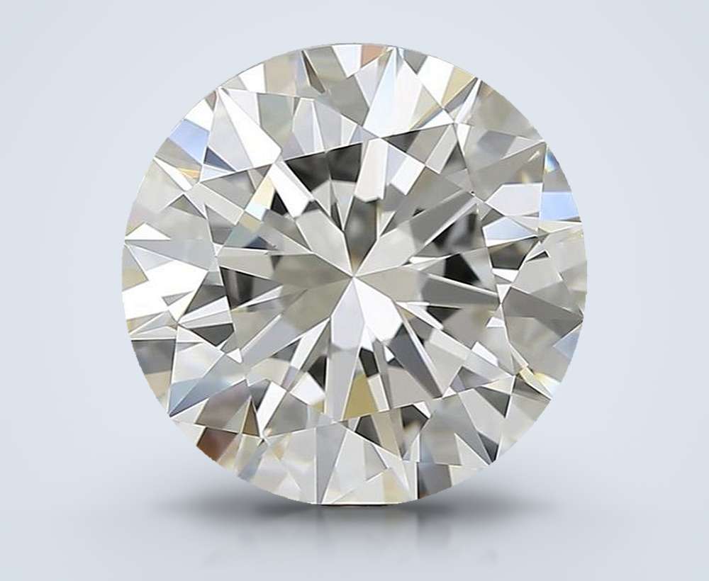 4.01ct J VS1 Rare Carat Ideal Cut Round Diamond