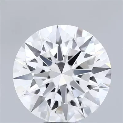 9.04ct F VVS2 Rare Carat Ideal Cut Round Lab Grown Diamond
