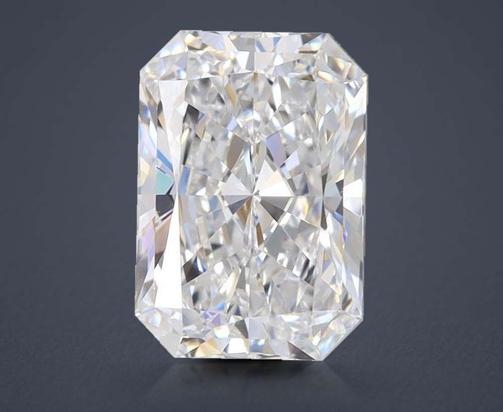 1.73ct D VS1 Rare Carat Ideal Cut Radiant Lab Grown Diamond