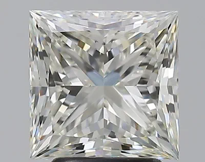3.00ct K VS2 Rare Carat Ideal Cut Princess Diamond