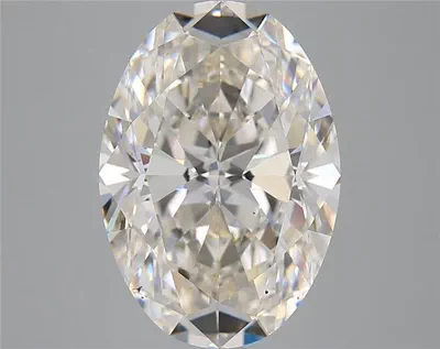 5.57ct I VS1 Rare Carat Ideal Cut Oval Diamond