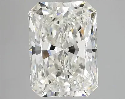 4.04ct J SI1 Rare Carat Ideal Cut Radiant Diamond