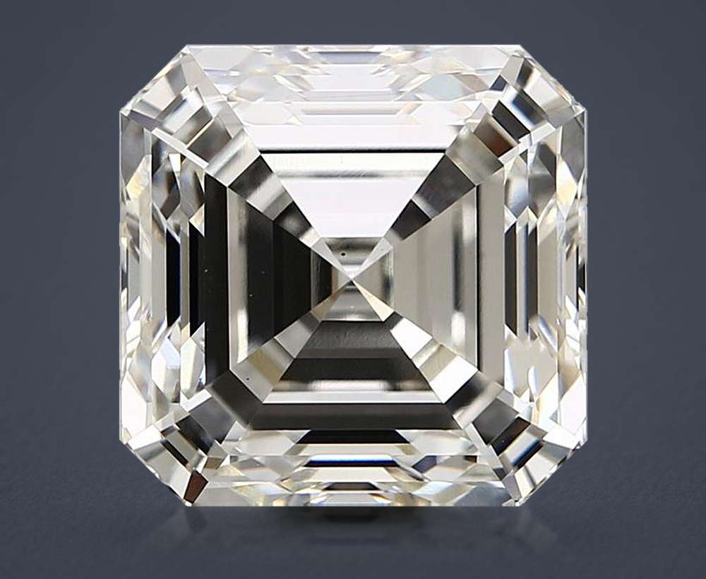 10.20ct H VS1 Rare Carat Ideal Cut Asscher Lab Grown Diamond