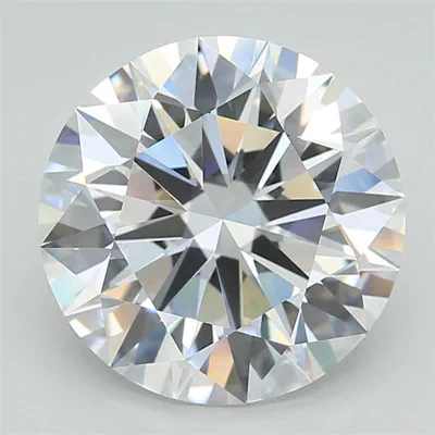 6.02ct D FL Ideal Cut Round Lab Grown Diamond