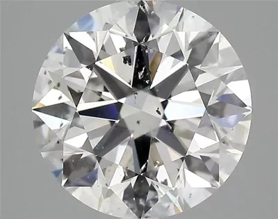 3.04ct F SI2 Excellent Cut Round Diamond