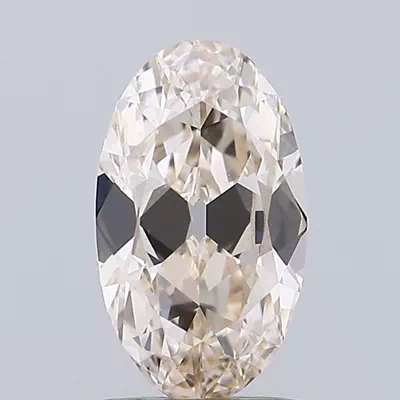 1.00ct K VS2 Rare Carat Ideal Cut Oval Lab Grown Diamond