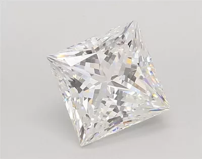 2.04ct E VVS2 Rare Carat Ideal Cut Princess Lab Grown Diamond