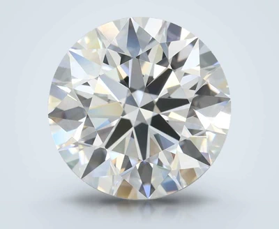 4.15ct D FL Rare Carat Ideal Cut Round Lab Grown Diamond