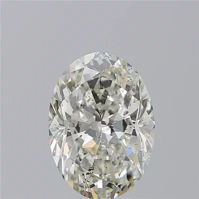 5.01ct J SI2 Very Good Cut Oval Diamond