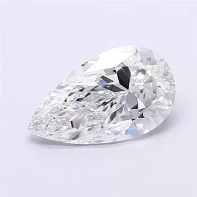1.32ct D VS1 Rare Carat Ideal Cut Pear Lab Grown Diamond