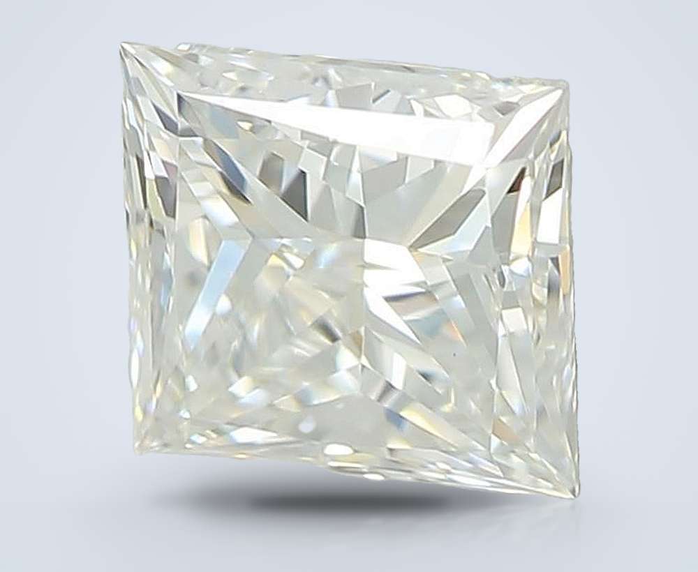 1.07ct E VVS2 Excellent Cut Princess Lab Grown Diamond
