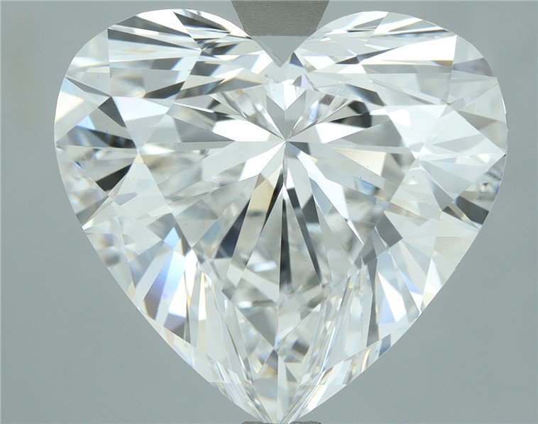 6.11ct E VS1 Rare Carat Ideal Cut Heart Lab Grown Diamond