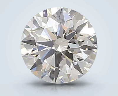 1.09ct E VS2 Rare Carat Ideal Cut Round Lab Grown Diamond