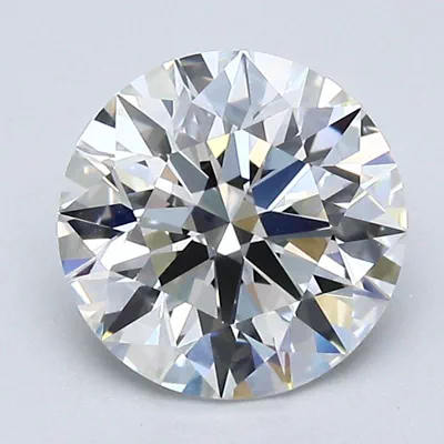 1.78ct F VVS2 Rare Carat Ideal Cut Round Diamond