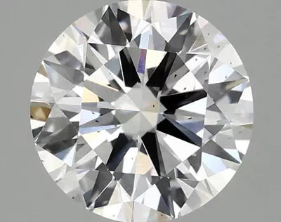 2.03ct F SI1 Excellent Cut Round Lab Grown Diamond