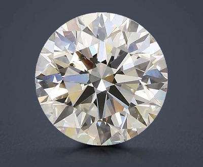 4.01ct I SI2 Rare Carat Ideal Cut Round Diamond
